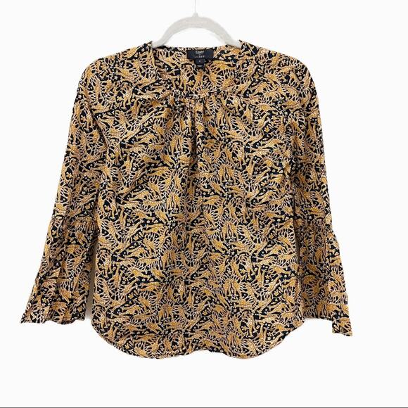 J. Crew Tops - Drake’s London for J Crew Giraffe Print Top